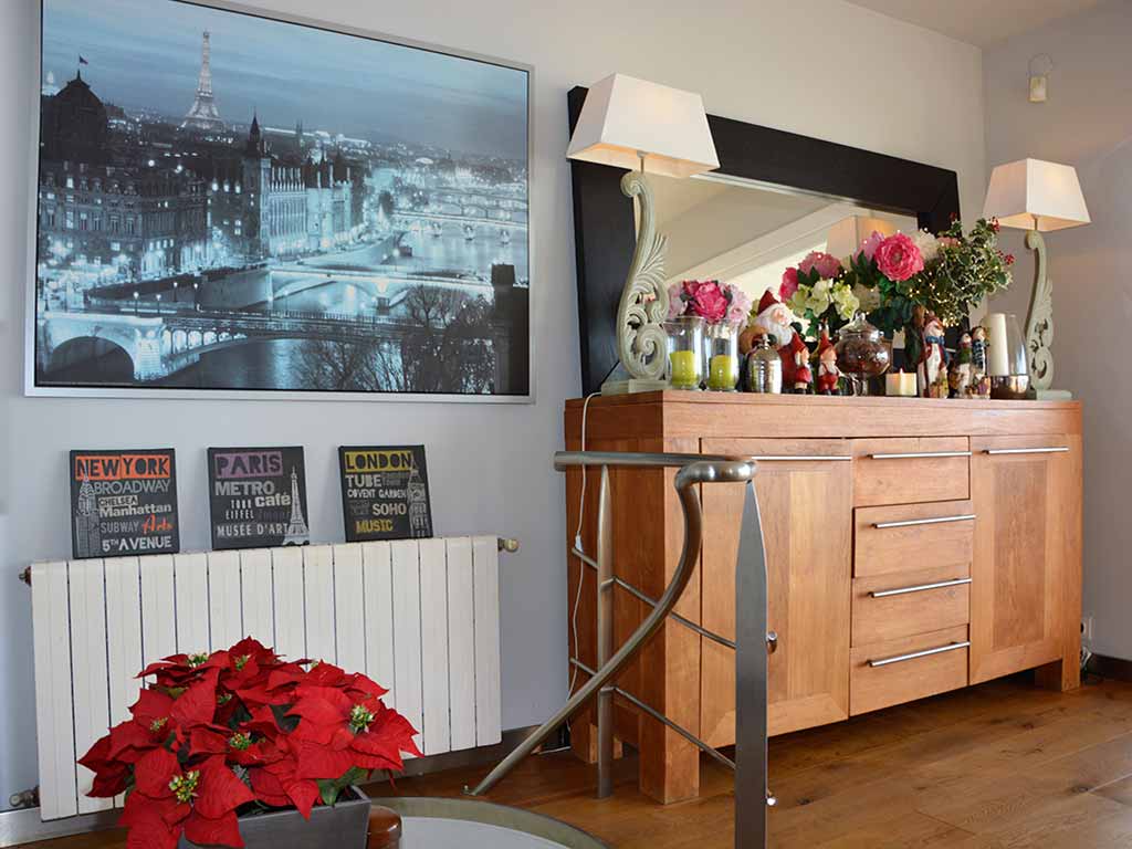 Mediterranean villa in Sitges: Christmas decoration