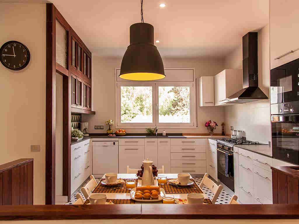 Kitchen of Sitges luxury villas