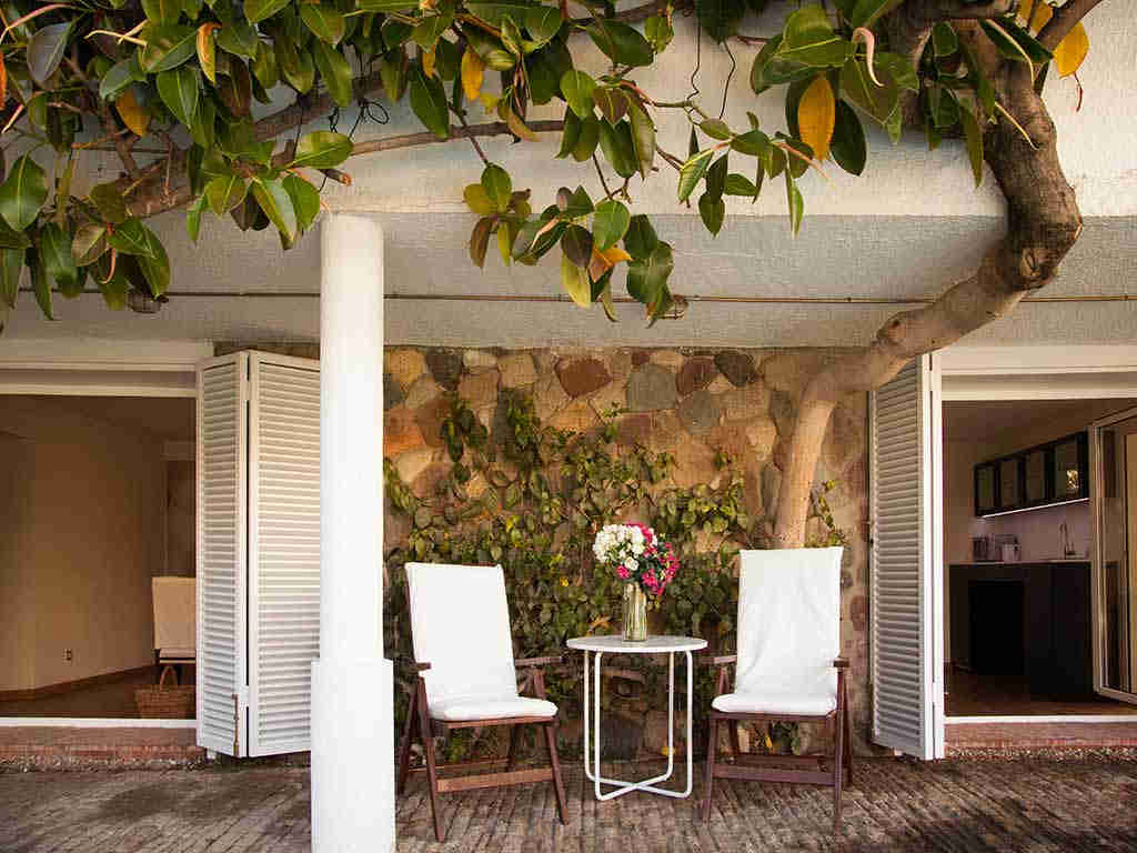 Sitges luxury villas outdoor corner