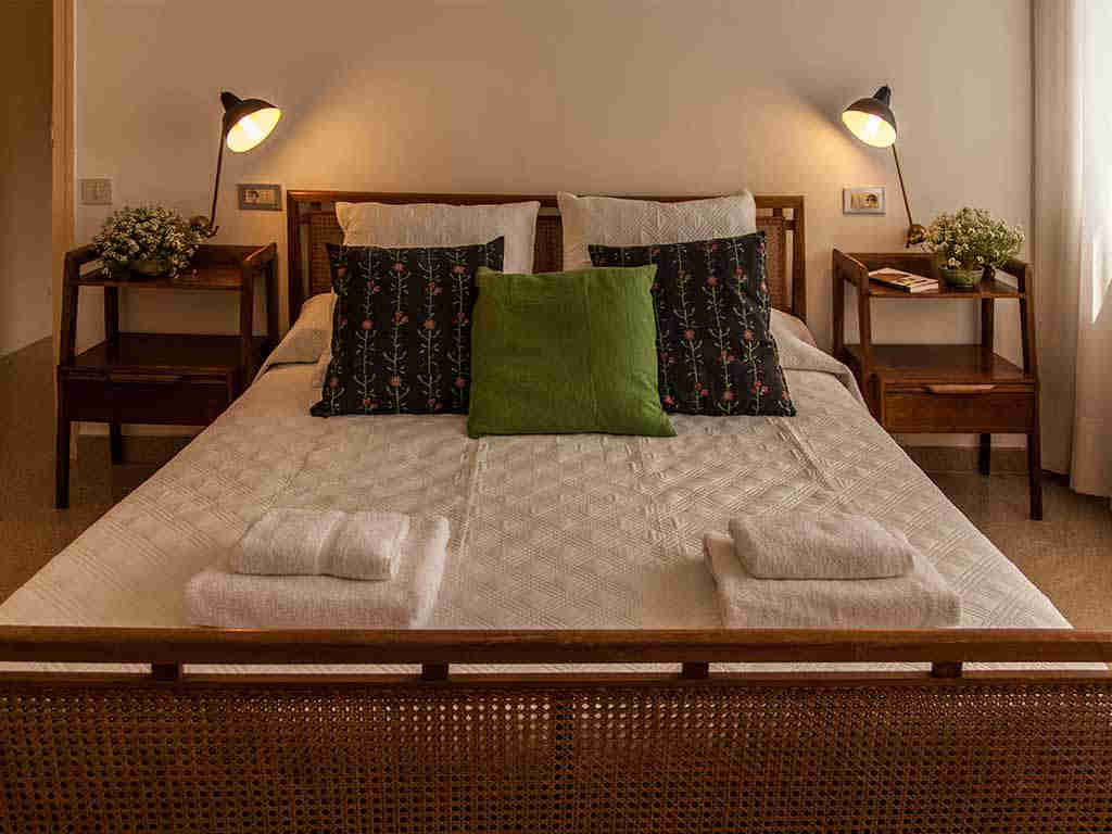 Sitges luxury villas details of the bedroom 2