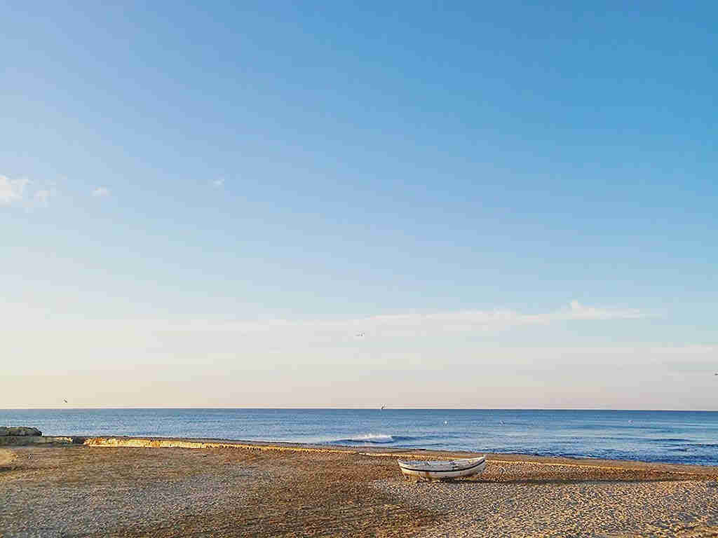Sitges holiday villa near Barcelona: sitges beach