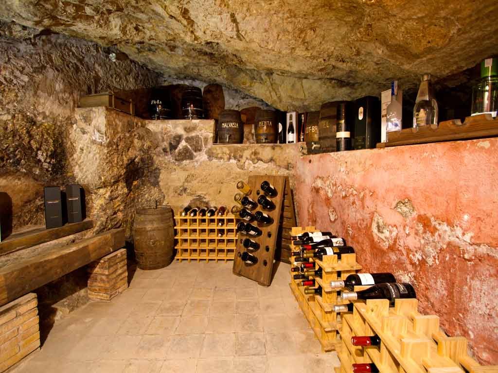 Holiday Sitges villa near Barcelona: wine