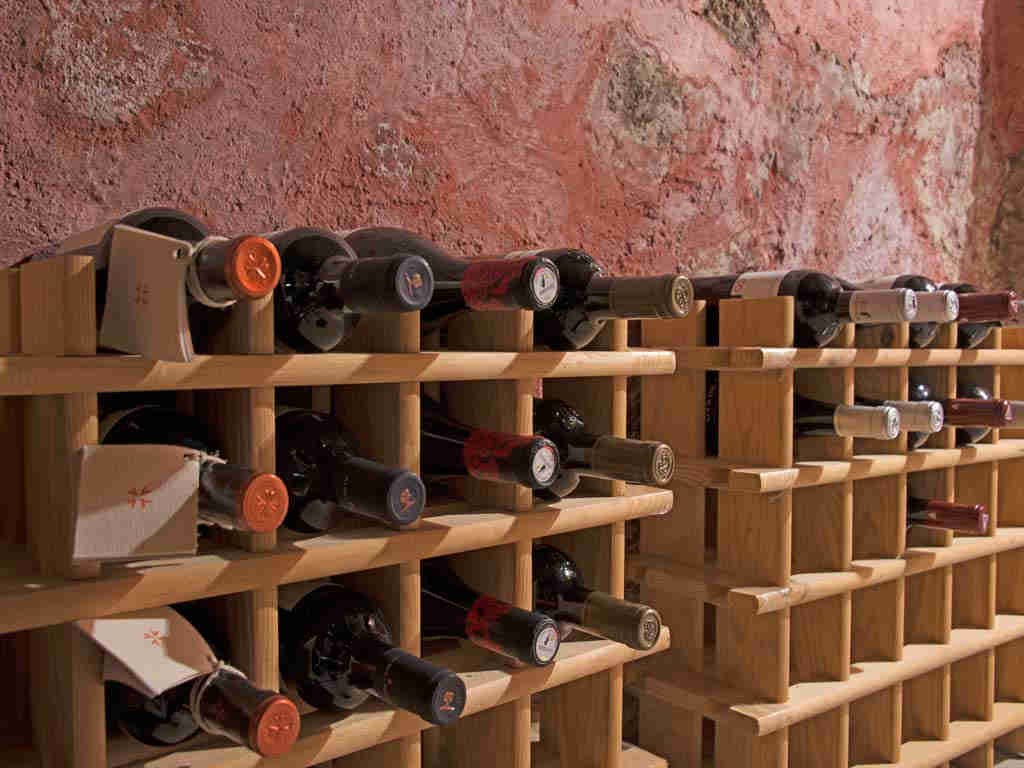 Holiday Sitges villa near Barcelona: wine cave