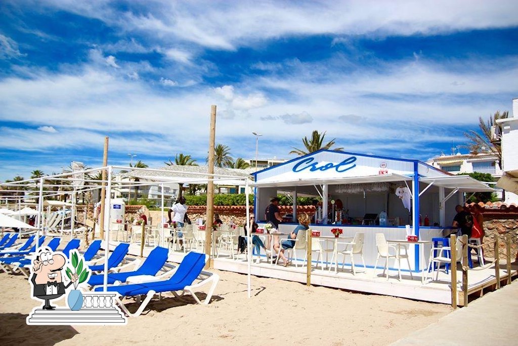 Chiringuitos Cool en Sitges: Crol Beach Club